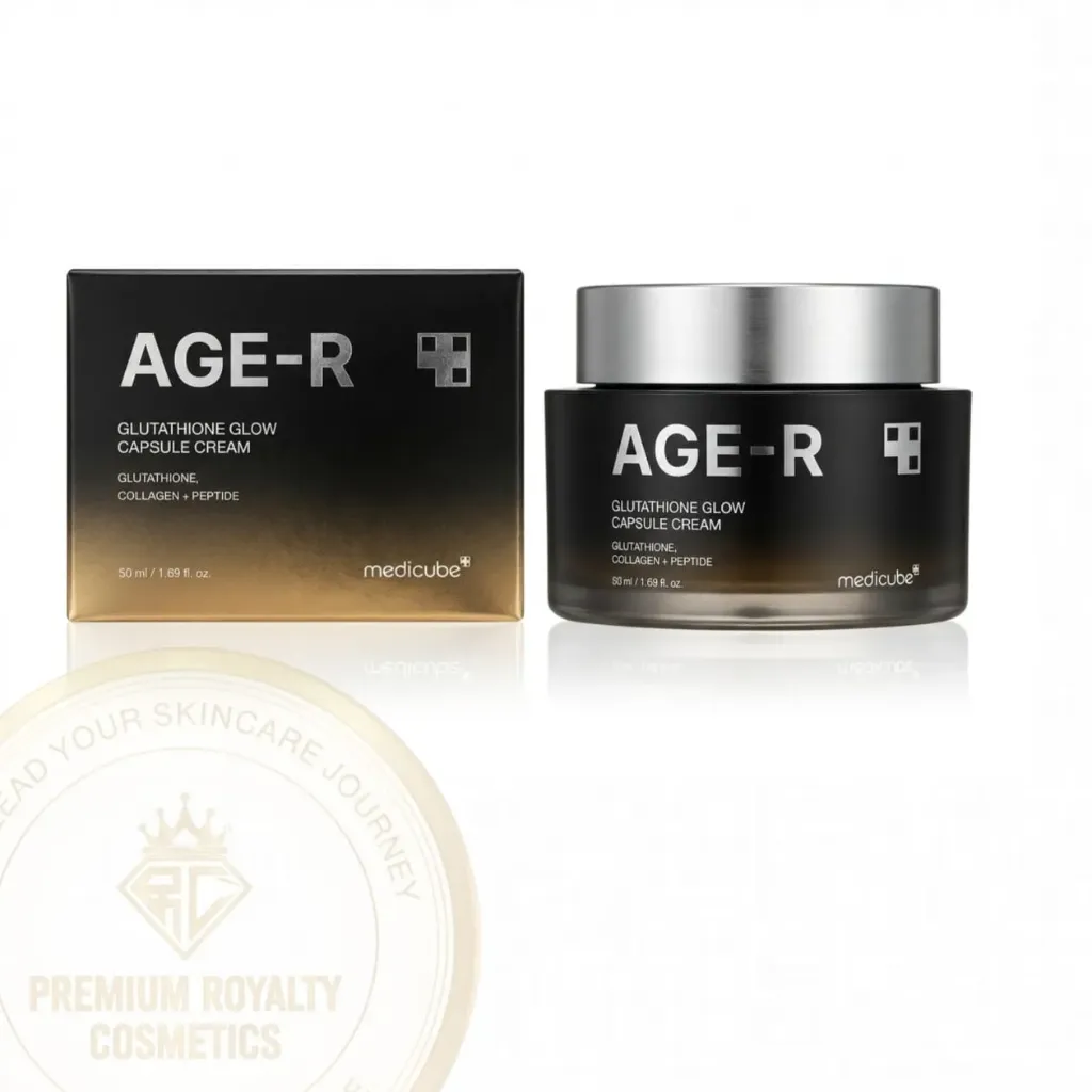 MEDICUBE AGE - R GLUTATHIONE GLOW CAPSULE CREAM ( GLUTATHIONE COLLAGEN + PEPTIDE ) 50mL