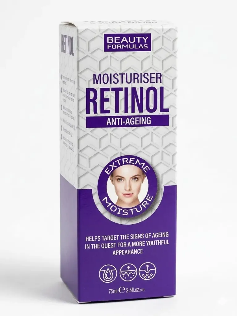 BEAUTY FORMULAS ( RETINOL ANTI-AGEING ) MOISTURISER 75mL