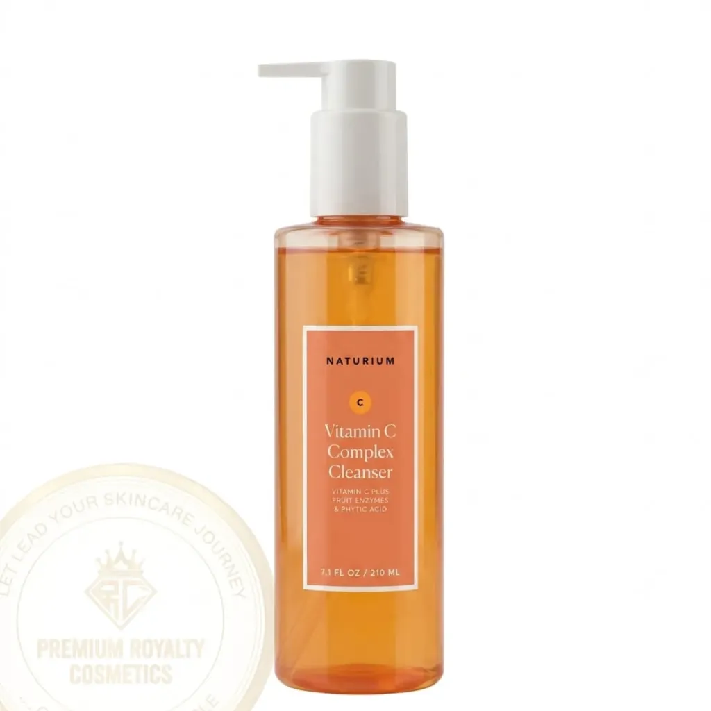 NATURIUM [ Vitamin C Complex Cleanser  ] - Vitamin C plus Fruit Enzymes & phytic Acid - ( 210mL )