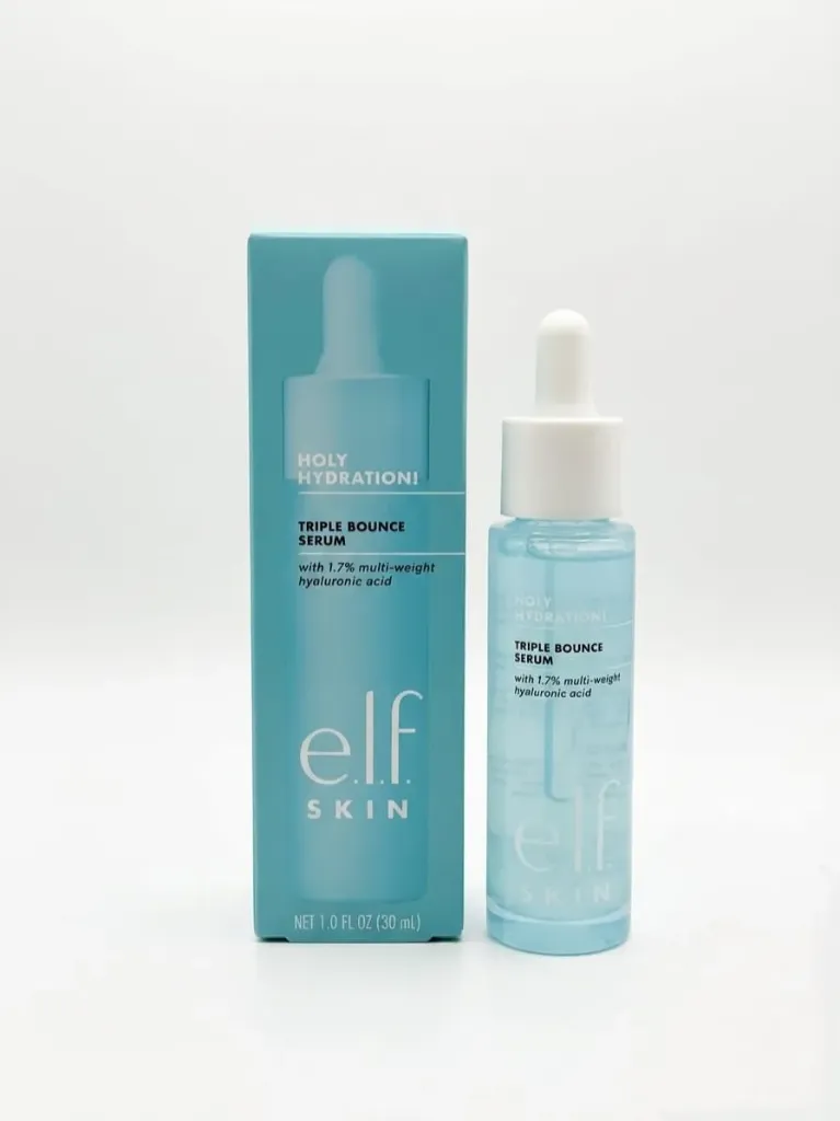 ELF SKIN [ HOLY HYDRATION ! ] Triple Bounce Serum | with 1.7% multi-weight hyaluronic acid ( 30mL )
