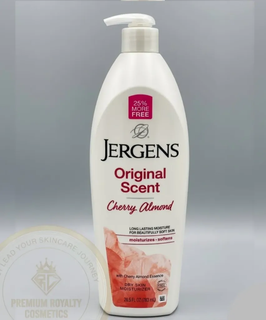 JERGENS [ ORIGINAL SCENT ] - Cherry Almond | Dry Skin Moisturizer  26.5fL oz ( 783mL )