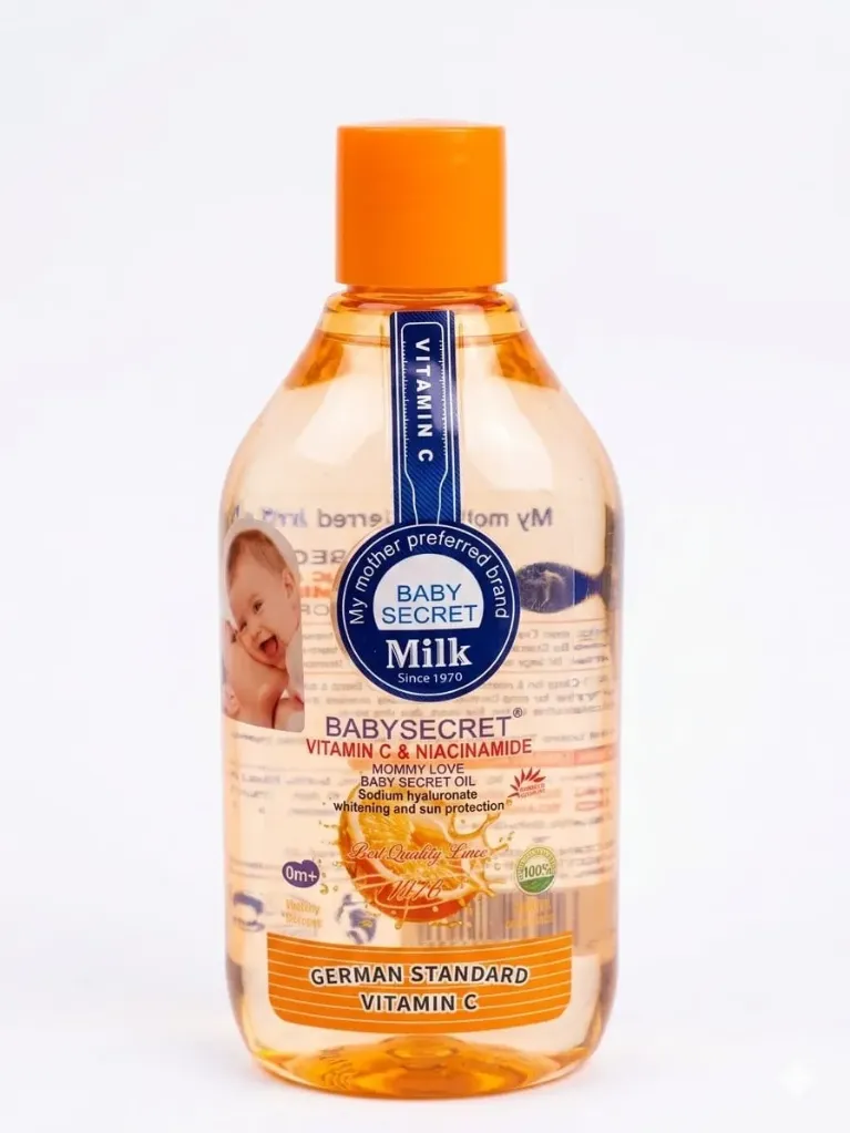 BABYSECRET VITAMIN C & NIACINAMIDE | Mummy Love [ BABY OIL ] 440mL