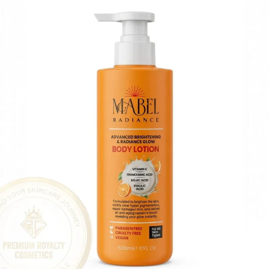 MABEL RADIANCE [ADVANCED BRIGHTENING & RADIANCE GLOW] BODY LOTION 500mL