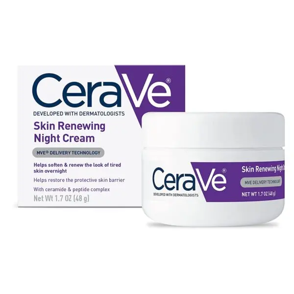 CERAVE ( SKIN RENEWING NIGHT CREAM )1.7oz 48g