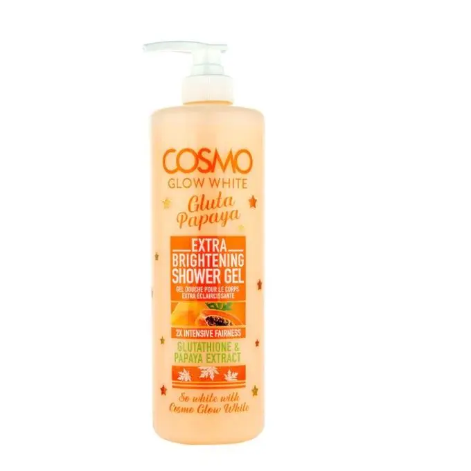 COSMO GLOW GLUTA PAPAYA EXTRA BRIGHTENING   BODY WASH (GLUTATHIONE&PAPAYA EXTRA)  1000ML