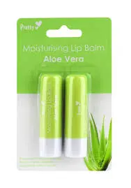 PRETTY ALOE VERA MOISTURISING LIP BALM  4.3g