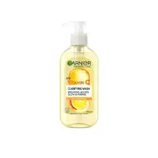 GARNIER VITAMIN C CLARIFYING WASH BRIGHTENS BOOSTS GLOW & PURIFIES 200ML