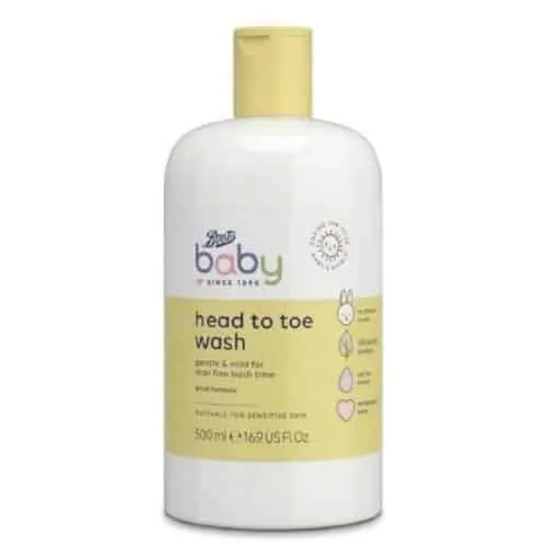BOOTS BABY HEAD TO TOE WASH US 500ML