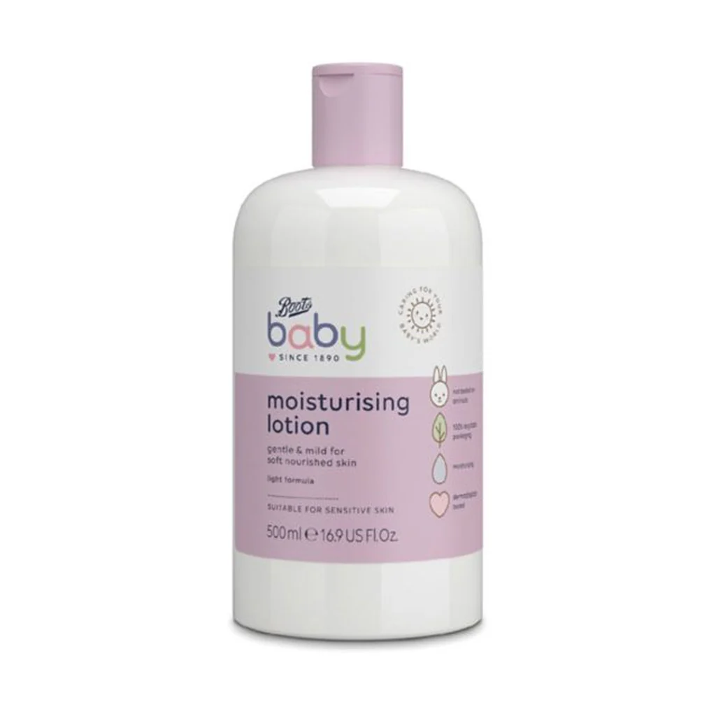 BOOTS BABY MOISTURISING LOTION US 500ML