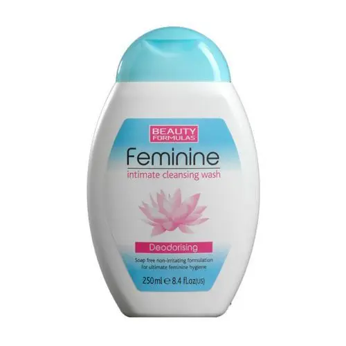 BEAUTY FORMULAS FEMININE DEODORISING INTIMATE CLEANSING WASH 250ML
