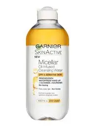 GARNIER SKIN ACTIVE ( MICELLAR CLEANSING WATER OIL INFUSED ALL-IN-1 ) 400mL