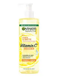 GARNIER SKIN ACTIVE EVEN & MATTE VITAMIN C CLEANSING FOAM 100ML