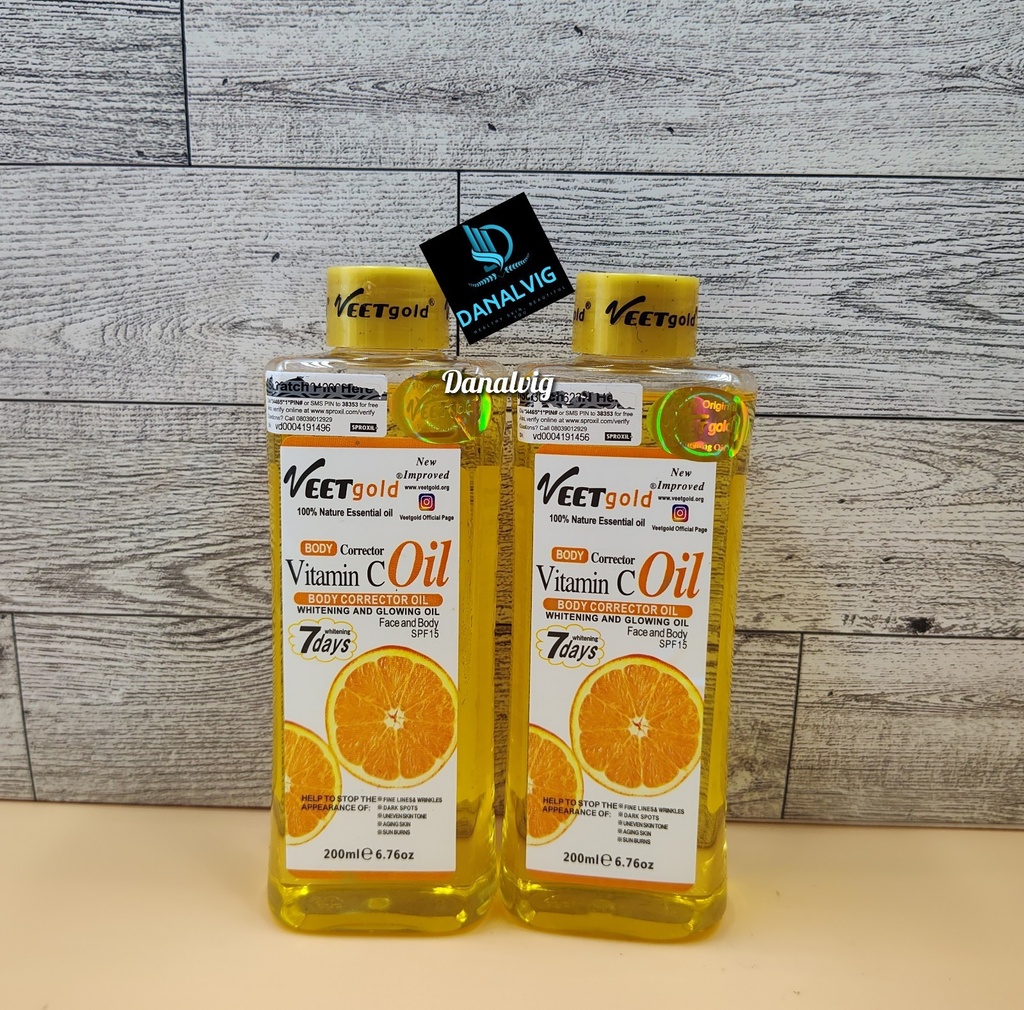 VEETGOLD ALPHA ARBUTIN X3 NATURE ESSENTIAL OIL 200ML