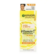 GARNIER SKIN ACTIVE EVEN & MATTE VITAMIN C PROTECTIVE CREAM SPF30 50ml