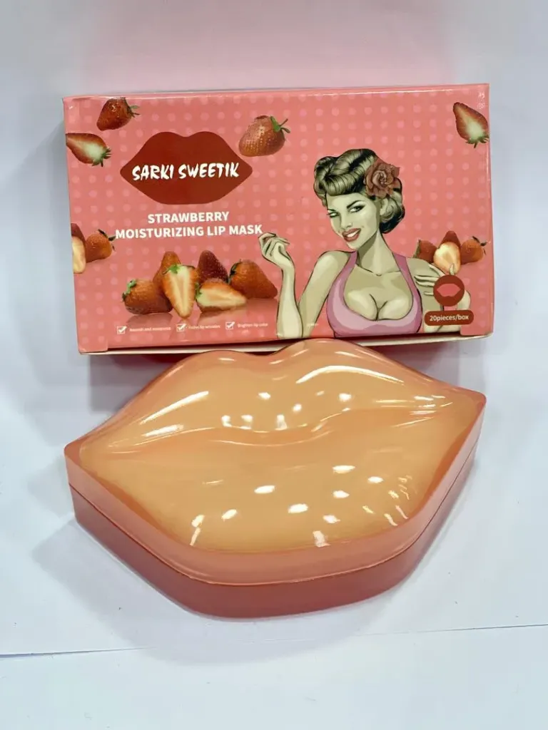 SARKI SWEETIK ( STRAWBERRY ) MOISTURIZING LIP MASK 20PCS IN A BOX