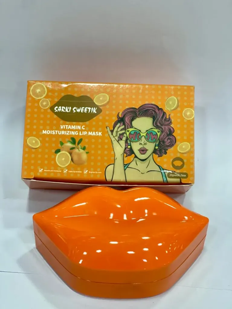 SARKI SWEETIK ( VITAMIN C ) MOISTURIZING LIP MASK 20PCS IN A BOX