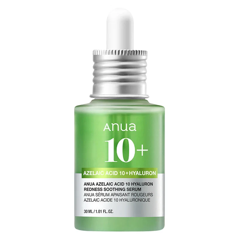 ANUA AZELAIC ACID 10+HYALURON REDNESS SOOTHING SERUM 30ML