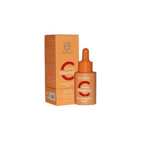 ESTELIN TURMERIC ( VITAMIN C ) BRIGHTENING FACE SERUM 30ml