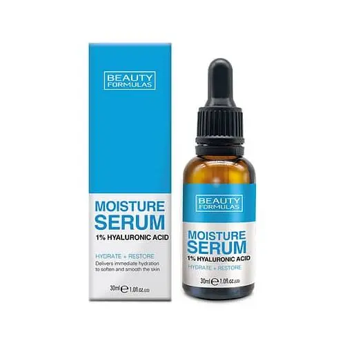 BEAUTY FORMULAS HYALURONIC ACID MOISTURE SERUM  30ml(WHOLESALE MINIMUM OF 3)