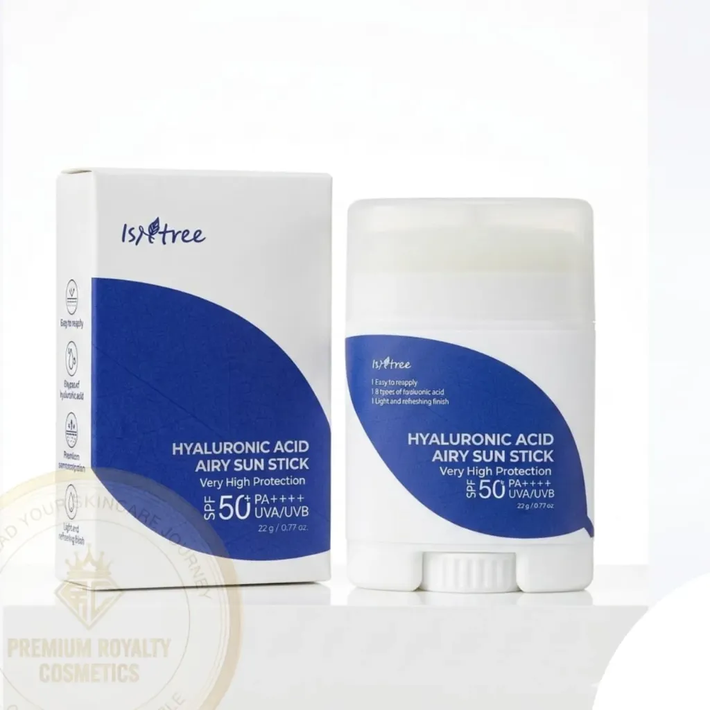 [PRC-0678] ISNTREE [ HYALURONIC ACID AIRY SUN STICK ] SPF 50+ PA++++ UVA/UVB  ( 22g )