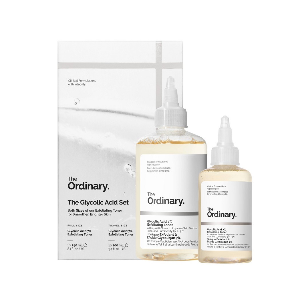 THE ORDINARY GLYCOLIC ACID SET 240ML&100ML