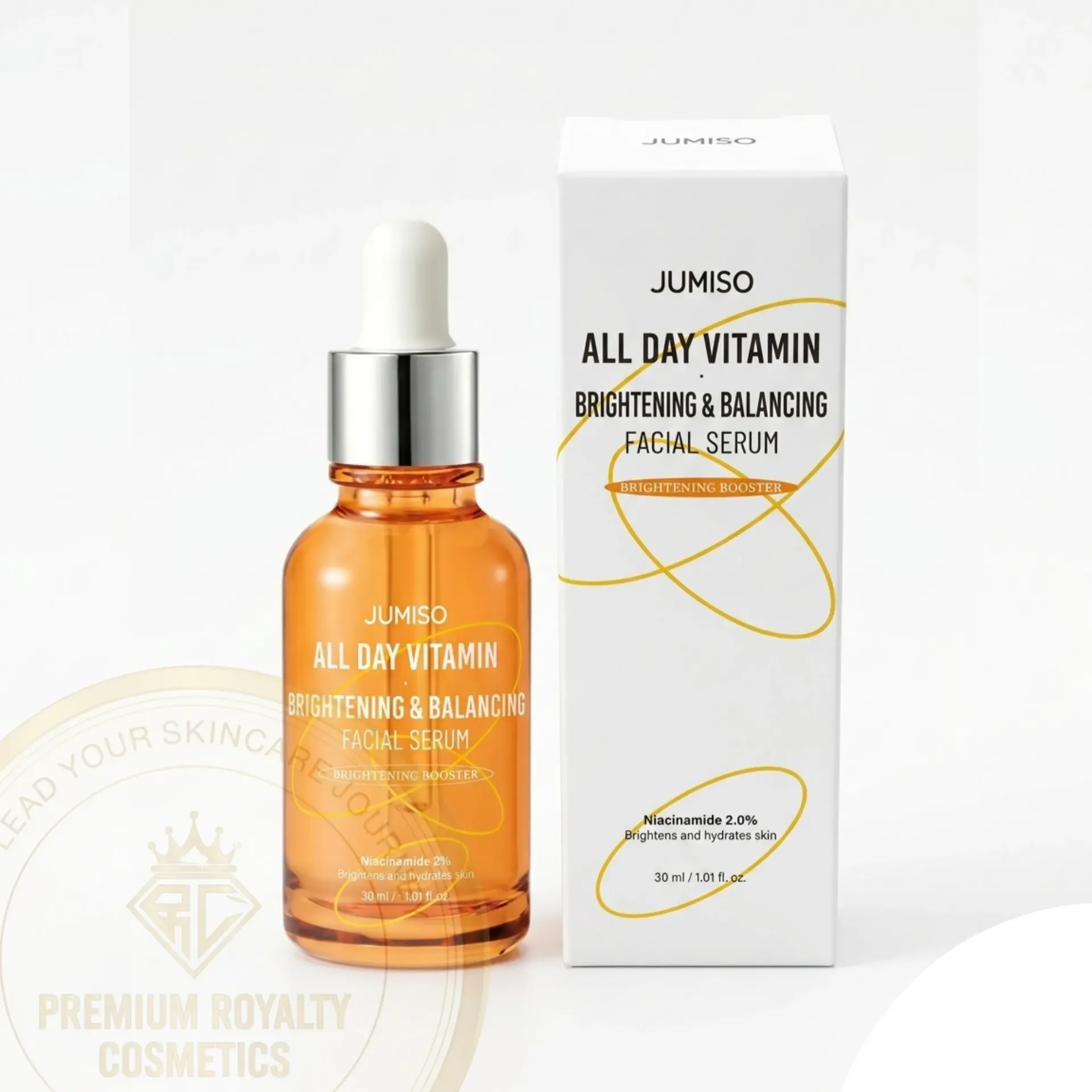 JUMISO ALL DAY VITAMIN BRIGHTENING &BALANCING FACIAL SERUM 30mL