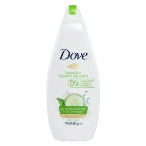 DOVE REFRESHING CUCUMBER & GREEN TEA SCENT  BODY WASH 750ML