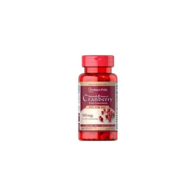 PURITAN'S PRIDE NATURALLY SOURCED CRANBERRY FRUIT CONCENTRATE 500MG