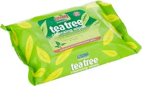 BEAUTY FORMULAS AUSTRALIAN TEA TREE CLEANSING WIPES 25 WIPES