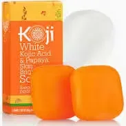 KOJI WHITE KOJIC ACID &PAPAYA SKIN BRIGHTENING SOAP