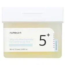 NUMBUZIN No.5 VITAMIN-NIACINAMIDE CONCENTRATED PAD 180ML