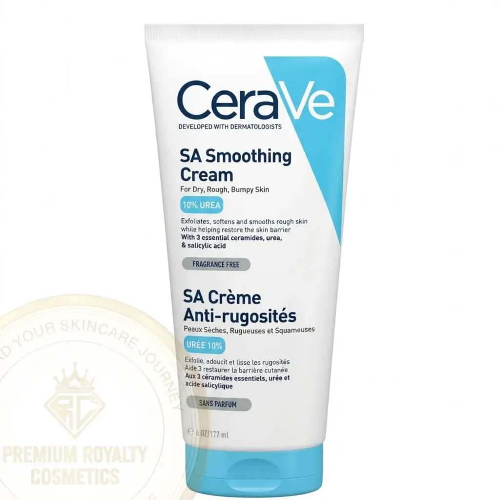 CERAVE [ SA SMOOTHING CREAM ] - For Dry, Rough, Bumpy Skin ( 10% Urea ) | Frangrance Free (  177mL  )