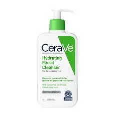 CERAVE HYDRATING FACIAL CLEANSER FOR NORMAL TO DRY SKIN FOR NORMAL TO DRY SKIN 8fl.oz 237mL