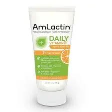 AMLACTIN EXFOLIATING & HYDRATING AHA DAILY VITAMIN C 7% LATIC ACID LOTION FOR NORMAL DRY SKIN 140G