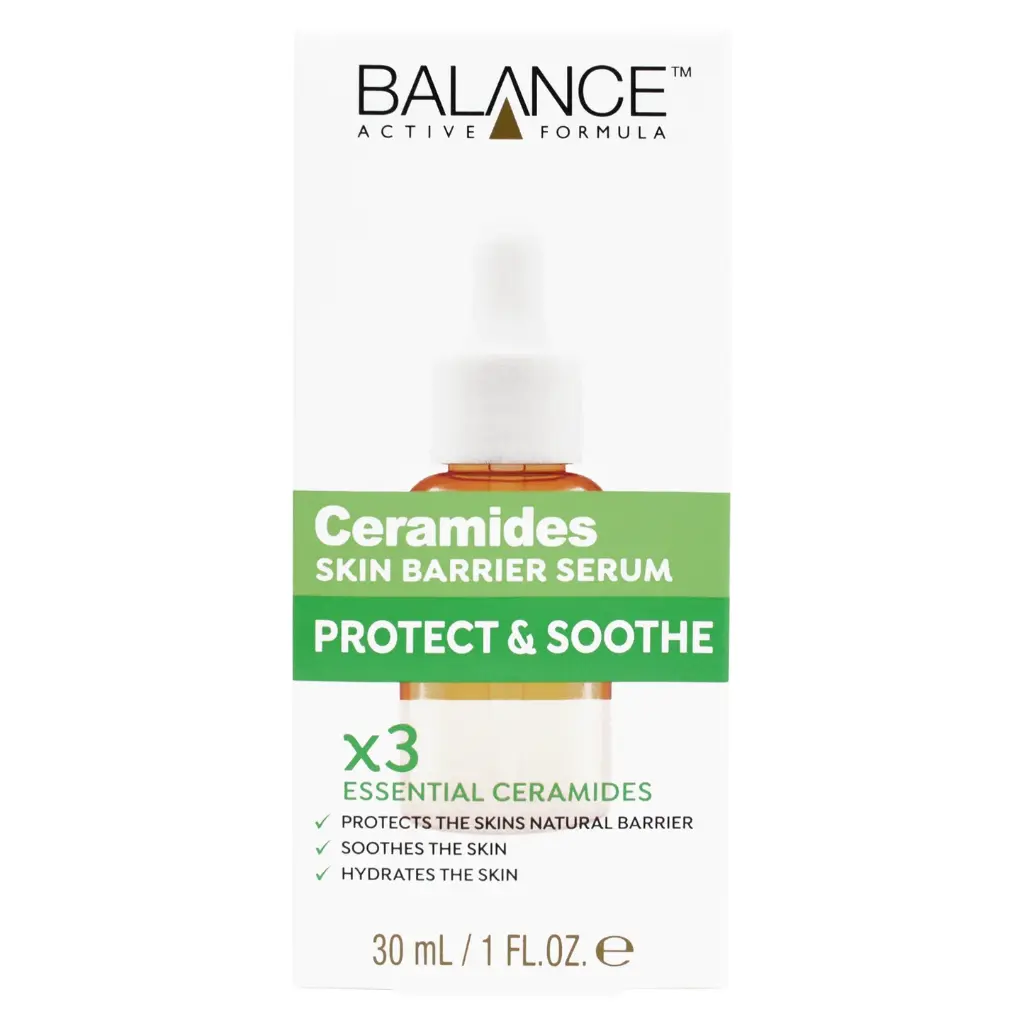 BALANCE ACTIVE FORMULA CERAMIDES SKIN BARRIER SERUM PROTECT AND SOOTH 30ML