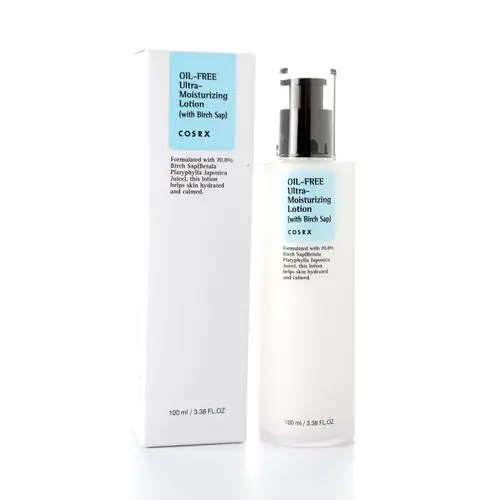 COSRX ( OIL FREE ULTRA-MOISTURIZING LOTION )  WITH BIRCH SAP 100mL