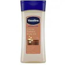VASELINE COCOA RADIANT BODY OIL (BLUE CAP) 200ML