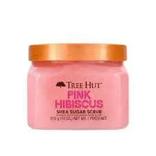 Tree Hut Body Scrub, Shea Sugar Hydrating Exfoliator Pink Hibiscus