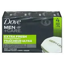 DOVE MEN+CARE EXTRA FRESH BAR SOAP(4in1)