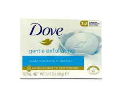 DOVE CREAM BAR GENTLE EXFOLIATING BEAUTY SOAP 106G (USA)