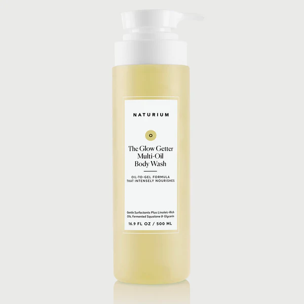 NATURIUM ( THE GLOW GETTER MULTI OIL ) BODY WASH 500mL