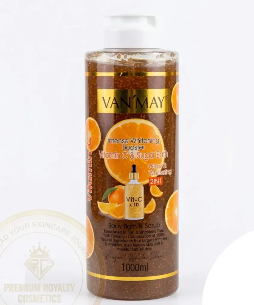 VAN'MAY [ INTENSE WHITENING BOOSTER VIT C & SUGAR BATH ] Glow & Whitening 2-in-1 ( 1000mL )