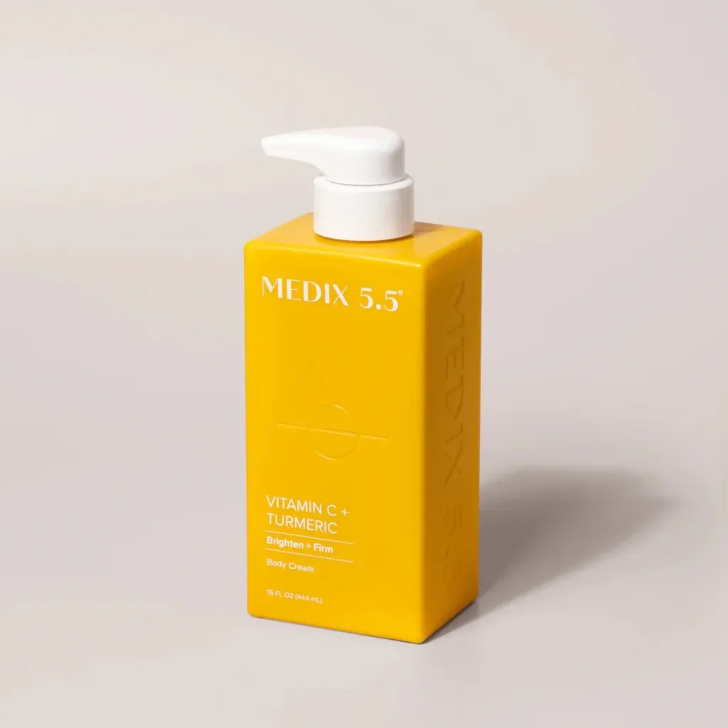 [PRC-0808] MEDIX 5.5 VITAMIN C+TUMERIC FIRMING  BRIGHTENING CREAM(NEW) 444mL - Anti-Aging Body & Face Moisturizer