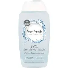 FEMFRESH 0% SENSITIVE WASH 250ml