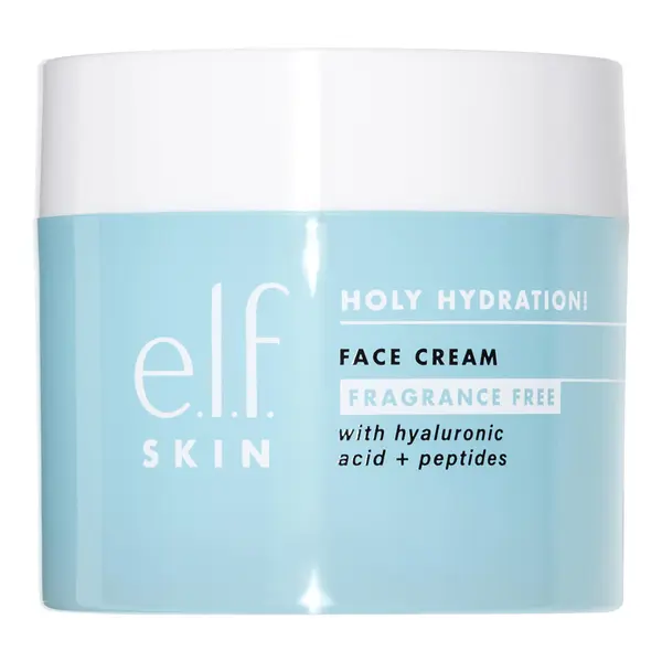ELF SKIN HOLY HYDRATION FACE CREAM WITH HYALURONIC ACID + PEPTIDES 50g