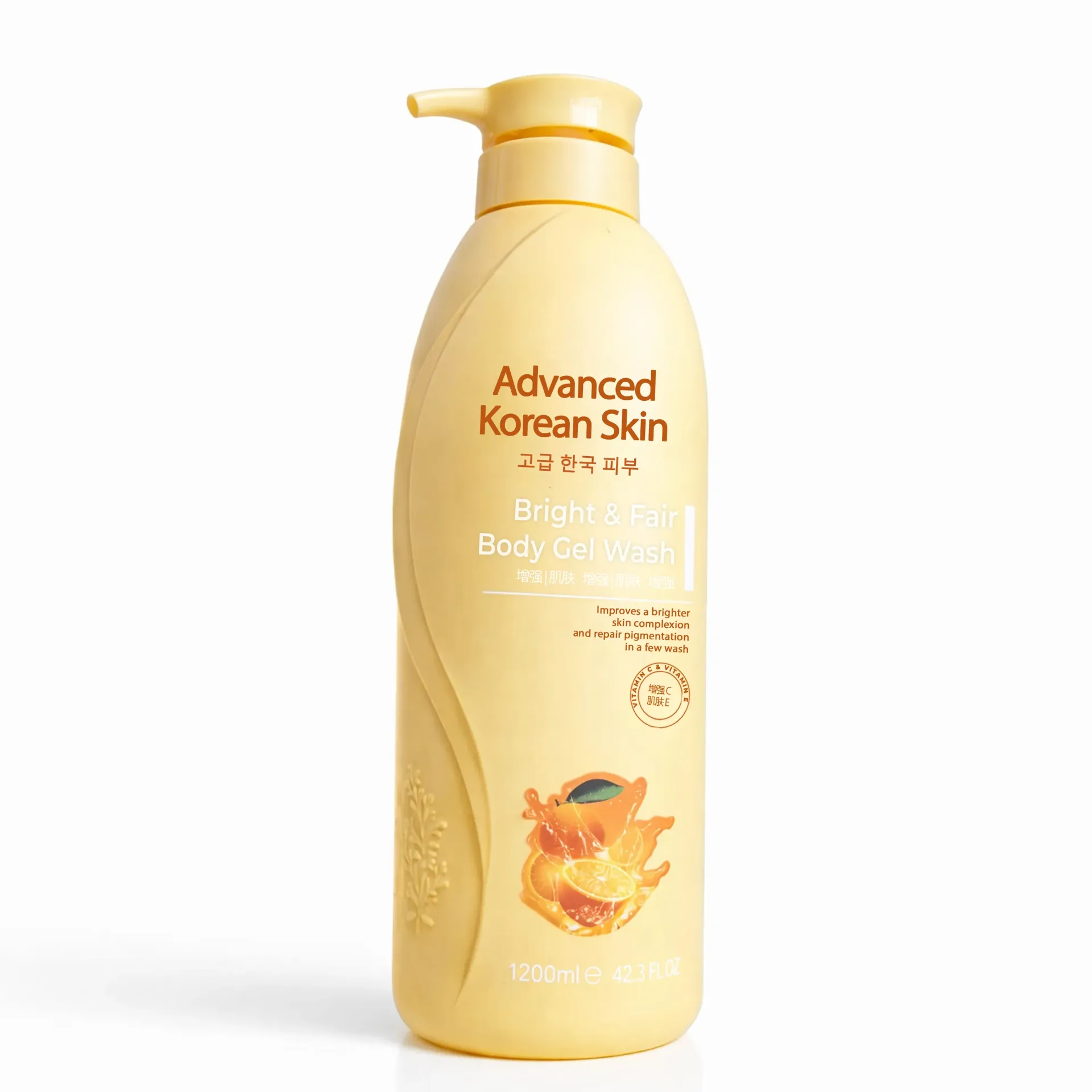 ADVANCED KOREAN SKIN BRIGHT & FAIR  BODY WASH  [ VITAMIN C ] -1200mL