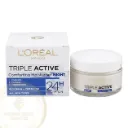 L'OREAL PARIS TRIPLE ACTIVE 24H ( COMFORTING MOISTURISER NIGHT ) GLYCERIN + CERAMIDE ( ALL SKIN TYPE ) 50mL