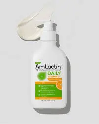 AMLACTIN EXFOLIATING & HYDRATING AHA DAILY VITAMIN C 7% LATIC ACID LOTION 225g