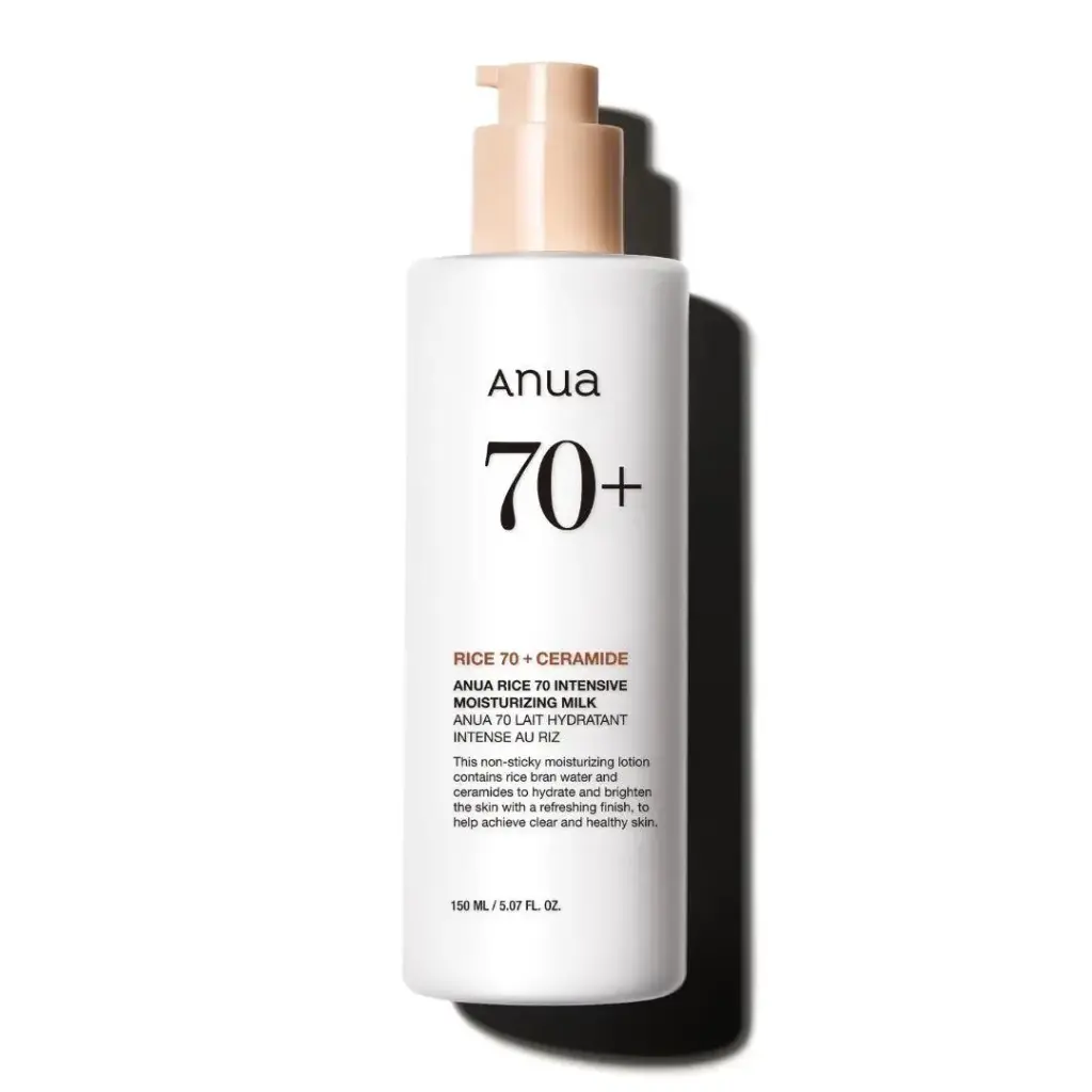 ANUA RICE 70 INTENSIVE MOISTURIZING MILK 150mL