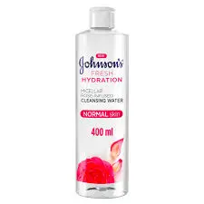 JOHNSON'S FRESH HYDRATION MICELLAR ROSE - INFUSED WATER CLEANSING 400ml